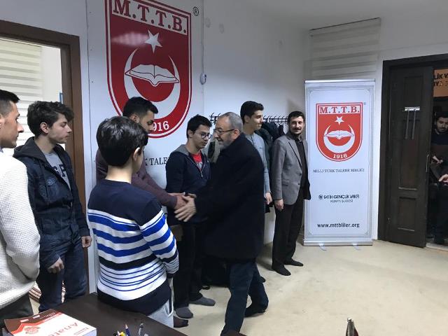 Ecevit’ten MTTB’ye ziyaret