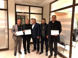MHP’li Belediye Başkanları mazbatalarını aldı