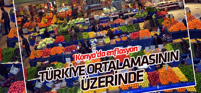 Konya’da TÜFE rakamları (Mart 2019)