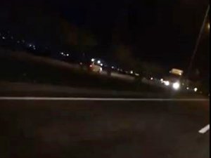Ters yönde ölümüne yolculuk kamerada