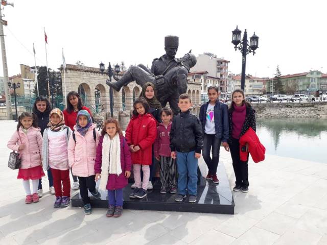 Öğrenciler Beyşehir gezisiyle ödüllendirildi