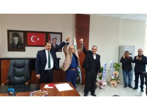 Usta görevi Sargın’dan teslim aldı