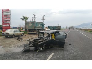 Kahramanmaraş'ta trafik kazası: 1 ölü, 3 yaralı