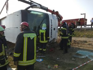 Denizli’de ki otobüs kazasının ardından