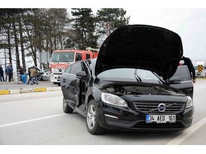 Düzce Zonguldak karayolunda kaza; 2 yaralı
