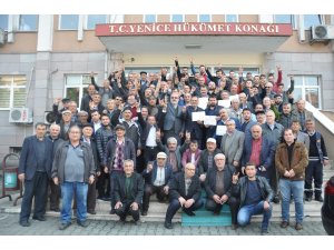 Yortan Belediye Başkanı Şık mazbatasını aldı