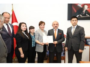 Çankırı Belediyesi’nde devir teslim