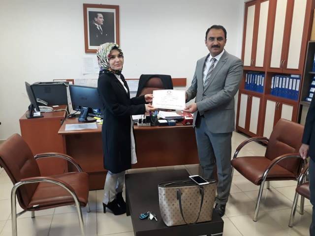 Başkan Ali Meşe mazbatasını aldı