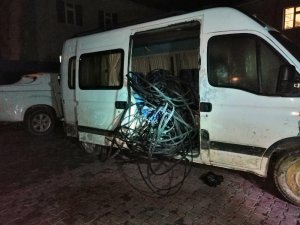 Kahramanmaraş’ta iletişim kablolarını çalan çete çökertildi