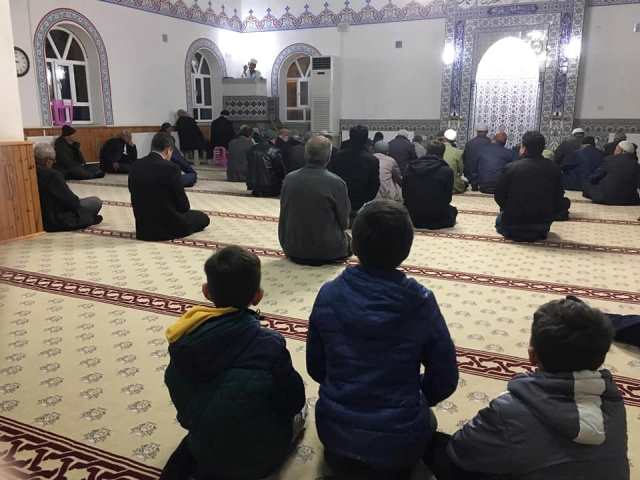 Hüyük'te sabah namazı buluşmaları