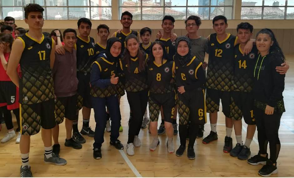 Konya Spor Lisesi  Korfbol Takımı Konya Şampiyonu oldu