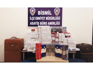 Diyarbakır’da 2 bin 83 paket kaçak sigara ele geçirildi