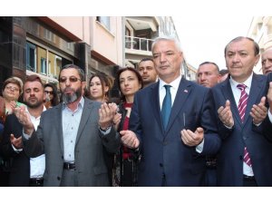CHP’li Başkan Bilgin dualarla göreve başladı