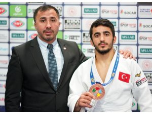 Judo Grand Prix’nde Miraç Akkuş bronz madalya kazandı