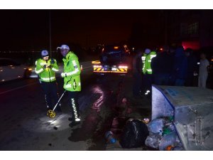 Kontrolden çıktı, önüne gelene çarptı: 2 yaralı