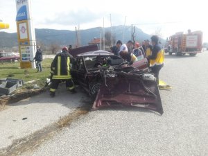 Denizli’de trafik kazası: 5 yaralı