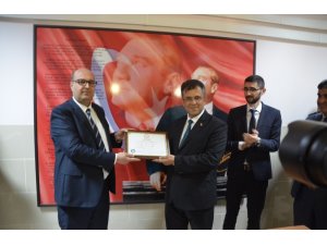 Taşköprü Belediye Başkanı Çatal, mazbatasını aldı