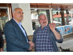 Kızılcahamam Belediye Başkanı Acar'dan pazar ziyareti