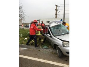 Balıkesir'de trafik kazası: 1 ölü, 1 yaralı