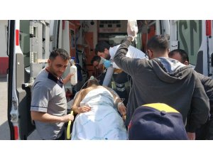 Samsun’da markette dehşet: 1 ağır yaralı