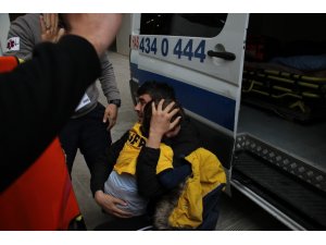 Fenerbahçe maçında çıkan arbede sonucu küçük çocuk şoka girdi