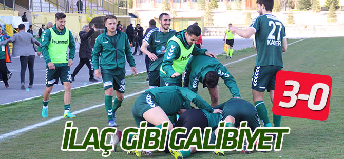 Anadolu Selçukspor için ilaç gibi galibiyet