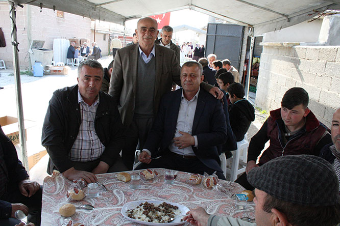 Altınekin’de, askerler uğurlandı