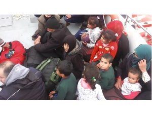 Gömeç’te 21 göçmen yakalandı