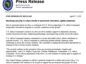 ABD askerlerini Libya’dan çekiyor