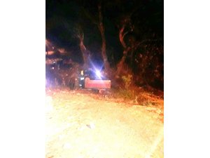 Burhaniye’de kamyonetle traktör çarpıştı 7 yaralı