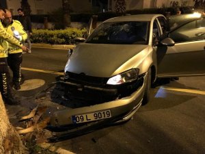 Kuşadası’nda trafik kazası; 1 yaralı
