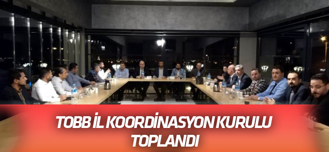 TMMOB Konya İKK 2019 ikinci toplantısını gerçekleştirdi