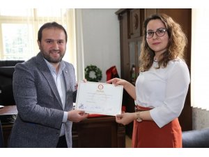 Akseki Belediye Başkanı Özkan, Mazbatasını aldı