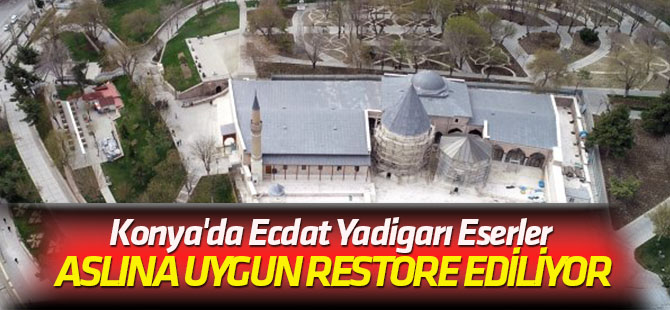Ecdat Yadigarı Eserler Restore Ediliyor