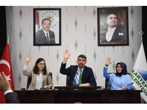 Kocaman başkanlığında ilk meclis toplantısı yapıldı