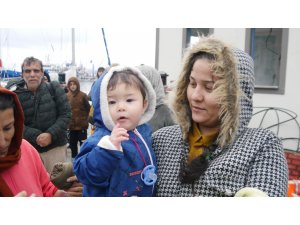 Çanakkale'de 123 düzensiz göçmen yakalandı