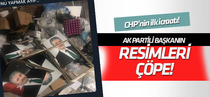 Ankara Büyükşehir Belediyesi'nde Mustafa Tuna'nın resimleri çöpe atılmış!