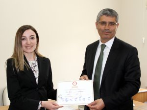 Suşehri Belediye Başkanı Yüksel, mazbatasını aldı
