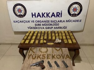 Gümrük kaçağı altın, pırlanta ve çok sayıda malzeme ele geçirildi