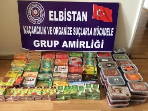 Polisten nargile tütünü ve cinsel uyarıcı hap operasyonu