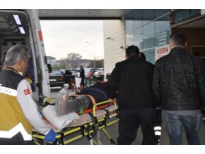İnşaat bekçisi ölümden döndü