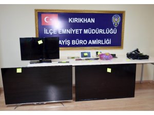 Kırıkhan’da hırsızlık operasyonu: 6 gözaltı