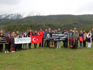 Vefat eden mimar anısına doğa yürüyüşü