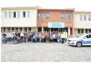Özel çocuklara trafik eğitimi verildi