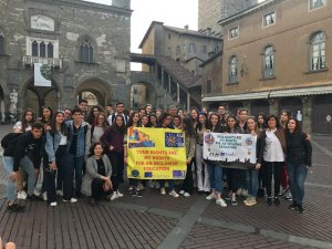 Karapınarlı öğrenciler İtaya'ya gitti