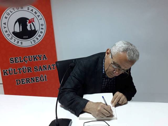 Selçukya’da Tayyar Yıldırım’ın kitabı tanıtıldı