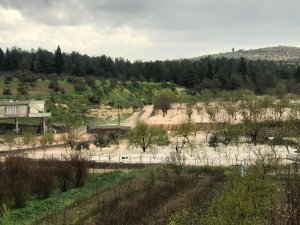 Nizip’i önce yağmur sonra dolu vurdu