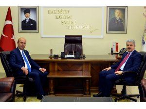 Vali Akın'dan Başkan Ekicioğlu'na ziyaret