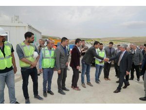 Vali Doğan, Erzin OSB alanını inceledi