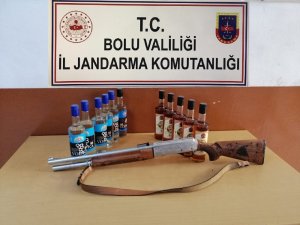 Bolu’da, uyuşturucu, silah ve kaçak içki operasyonu: 6 gözaltı